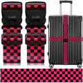 Luggage Straps for Suitcases, Travel Adjustable Belt by ZHOMA