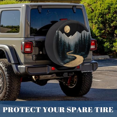 Forest Spare Tire Cover Waterproof Dust-Proof Spare Wheel Covers - Image 6