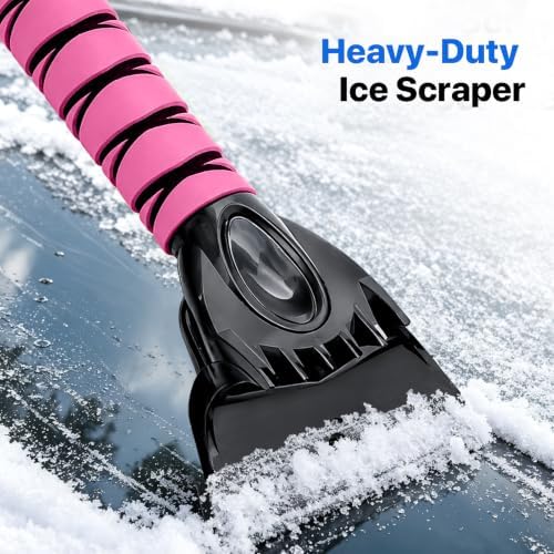 44 in Extendable Snow Brush and Ice Scraper - Image 5