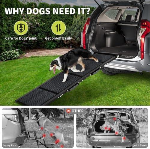 Garvee 63" Wide Folding Dog Ramp - Image 5
