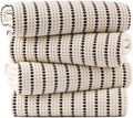 POLYTE 430 GSM Poly Blend Microfiber Quick Dry Waffle Bath Towel, 30x60 in by Polyte