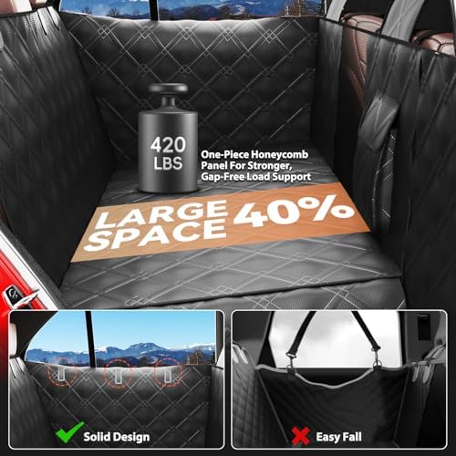 Surfcabin Dog Car Seat Cover for Back Seat - Image 4