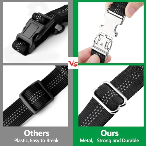 Plutus Pet Dog Seat Belt for Car Headrest, Reflective - Image 4