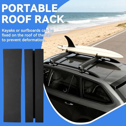 Universal Car Soft Roof Rack Kayak Carrier - Image 3