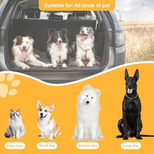 Dog Seat Belt Retractable Dog Car Harness 1 Pack Elastic Bungee Buffer - Image 6