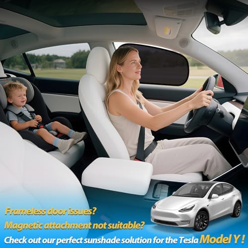 ZATOOTO Car Window Shades for Tesla Model Y - Image 6