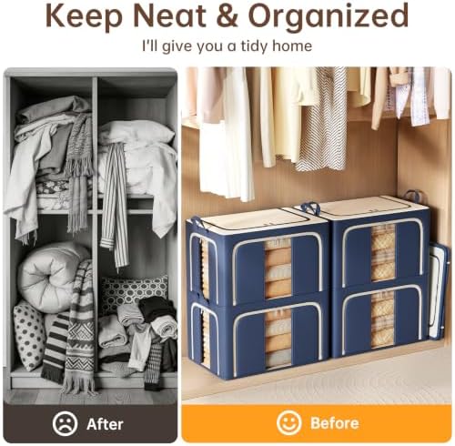 Clothes Storage Bins, 3 Openings - Image 7