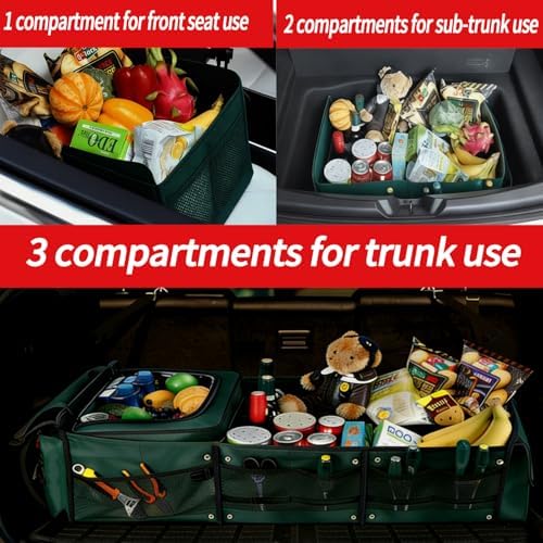 Car Trunk Organizer with Removable Cooler Bag - Image 6