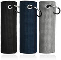 Mile High Life Microfiber Golf Towel 3 Pack Waffle by MileHighLife