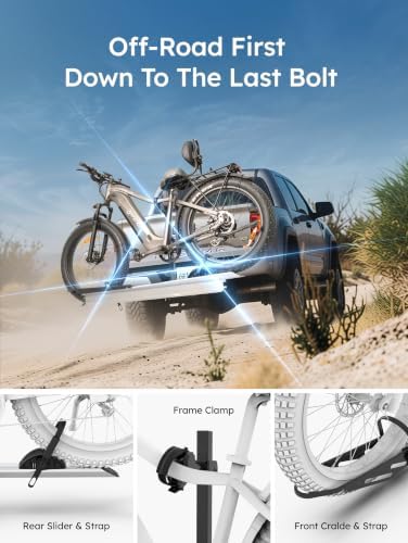 Young Hitch Mount Single Bike Rack - Image 4