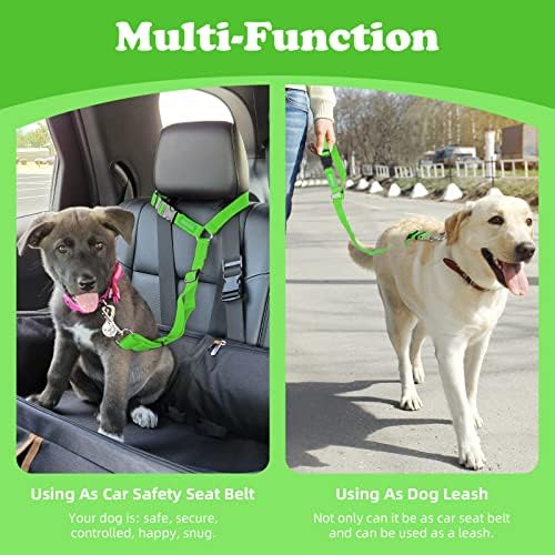 BWOGUE 2 Pack Dog Seat Belt for Car - Image 6