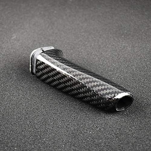 AIRSPEED Carbon Fiber Car Handbrake Cover Grip Handle Lever - Image 5