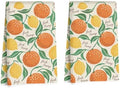 Oranges Lemons Trump Decor Kitchen Towels Gifts by Lovdazzles