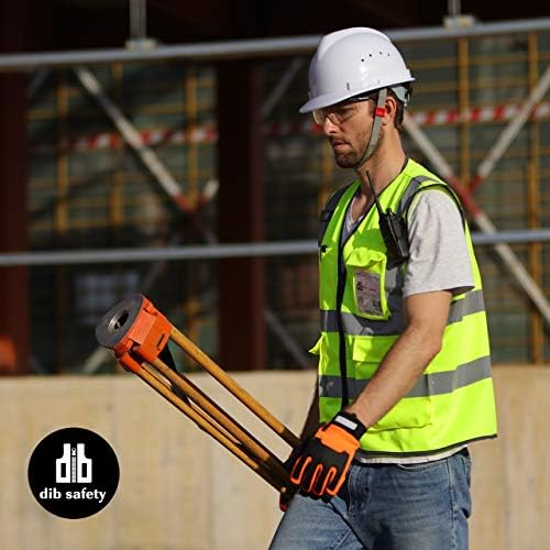 Dib Safety Hi Vis Reflective Safety Vest - Image 7