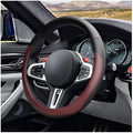 LAINLOY 15" Car Steering Wheel Cover, Microfiber Leather Cover by Unknown
