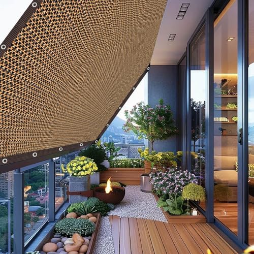 Shade Cloth for Garden, 80% Mesh Tarp - Image 4