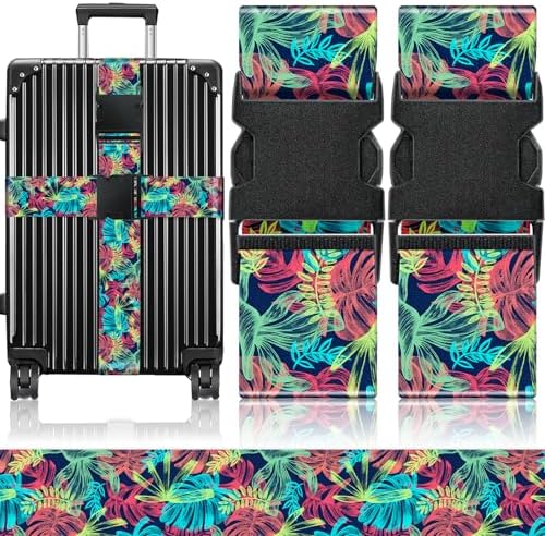 Slohif Luggage Straps for Suitcases Travel Belt Accessories Luggage Connector by Slohif