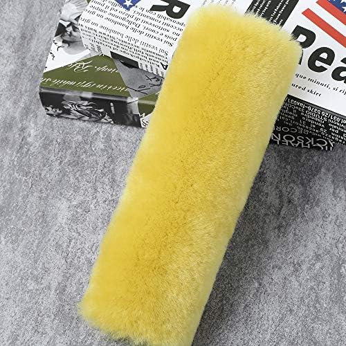 OGLAND 2 Pack Sheepskin Car Seat Belt Cover Pads | Wool Seatbelt Cushions - Image 6