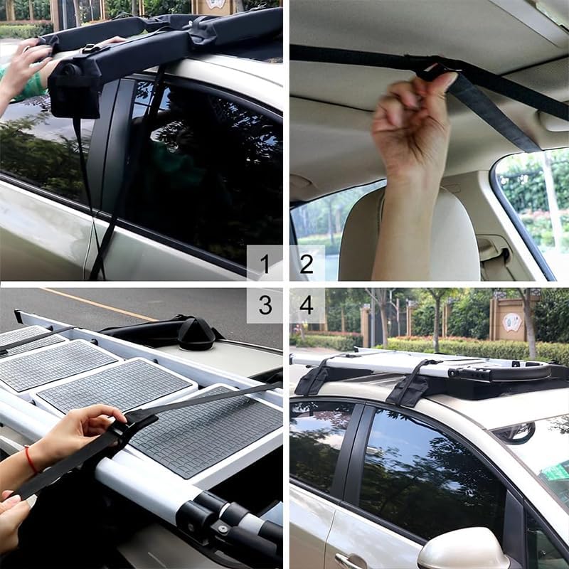 2 Pcs Soft Roof Rack Pads for Mitsubishi Starwagon/Toppo/Town Box/Zinger - Image 6