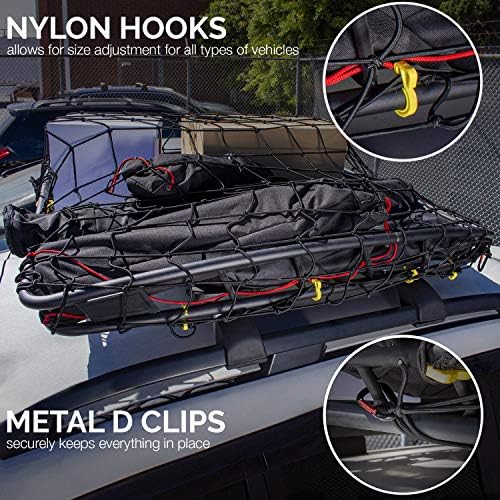 NEIKO 50971A 4'x6' Super Duty Cargo Net, Bungee Net - Image 7