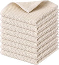 Kitinjoy 100% Cotton Waffle 8-Pack Kitchen Towels by Kitinjoy