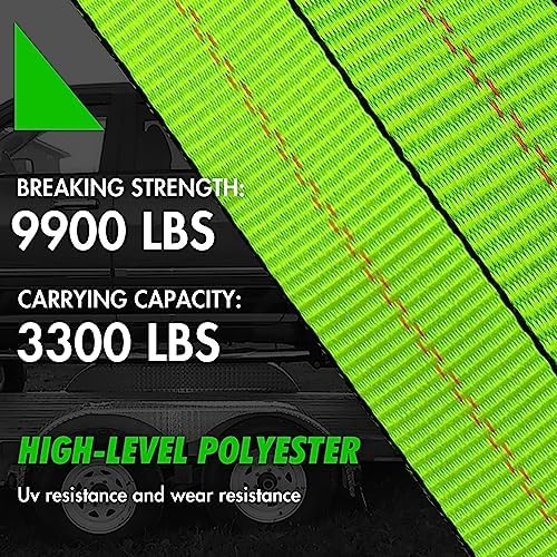 Heavy Duty Car Tie Down Straps - Image 3