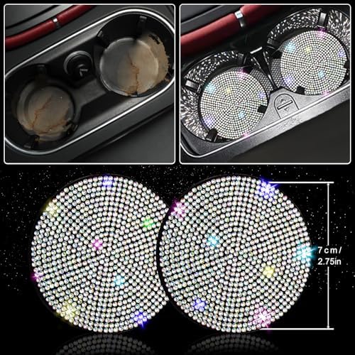 NBTEPEM 27 PCs Multicolor Bling Car Accessories Set - Image 6