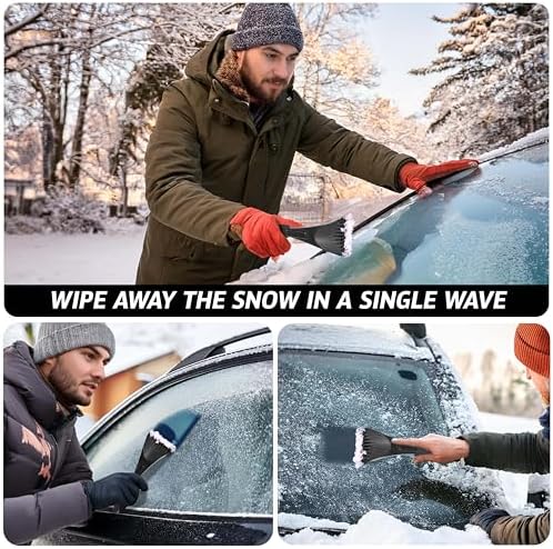 EcoNour Ice Scraper for Car Windshield Snow Scraper to Remove Snow & Ice - Image 6