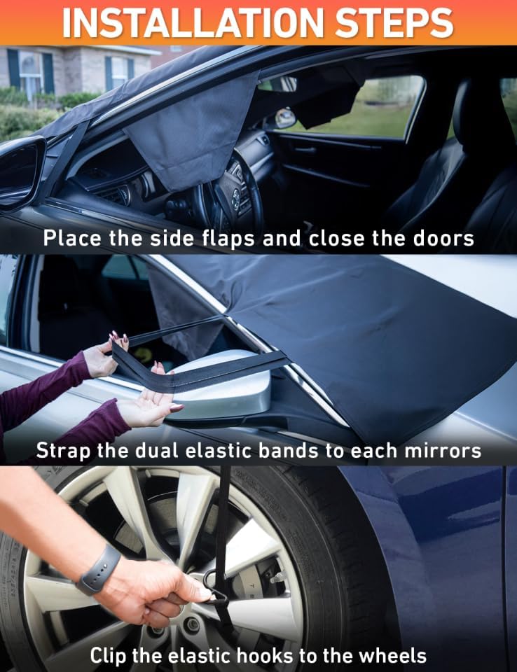 EcoNour Car Snow Cover Compatible - Image 6