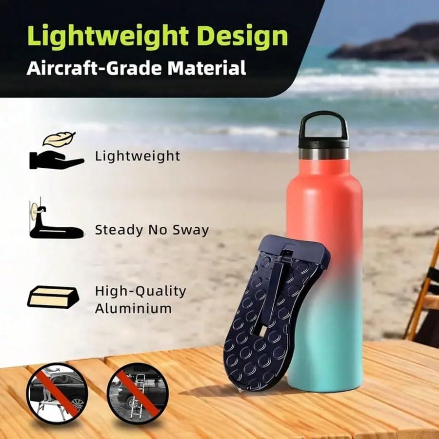 3pc Premium Foldable Car Door Step Stool - Image 6