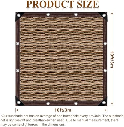 Shade Cloth for Garden, 80% Mesh Tarp - Image 2