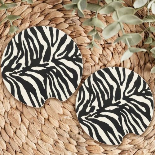Ceramic Car Coasters – Absorbent Car Cup Holder Coaster Set - Image 7