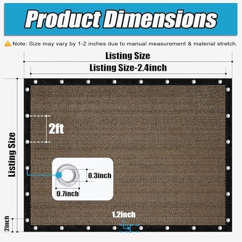 Amagenix 90% Sun Shade Cloth - Image 3