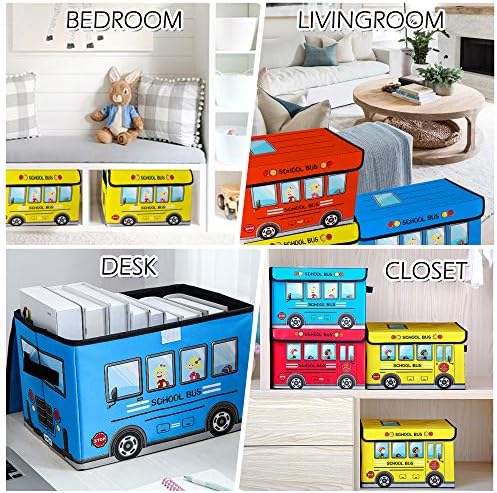 Kids Toy Chest, Collapsible Storage Cubes Organizer - Image 6