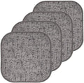 Sweet Home Collection Chair Cushion Memory Foam Pads Honeycomb Pattern Slip Non by SweetHomeCollection