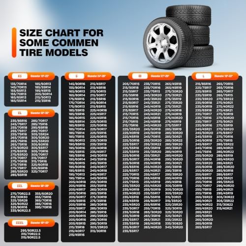 MOONET Oxford Fabric Tire Covers Sliver 2-Pack, - Image 6
