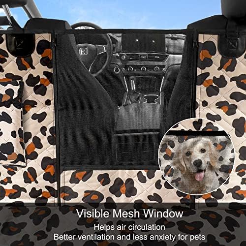 Femuar Dog Car Seat Cover, Waterproof Nonslip Pet Seat Cover - Image 4