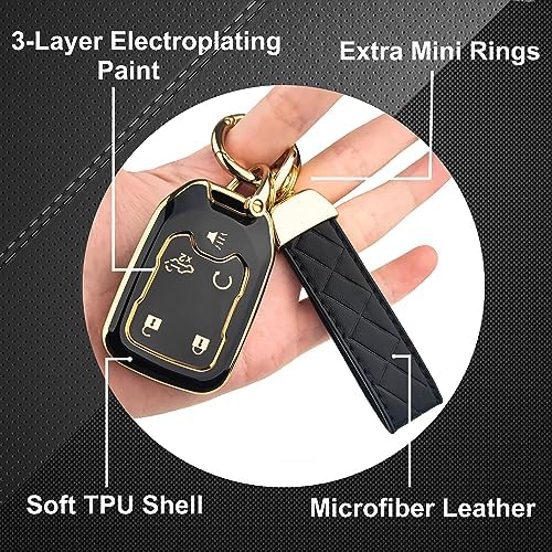 OLLEN 5-Button TPU Key Fob Cover, Fit - Image 5