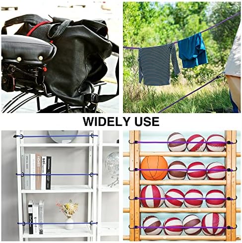 WORKPRO Bungee Cords with Hooks, Heavy Duty Outdoor Bungee Strap - Image 6
