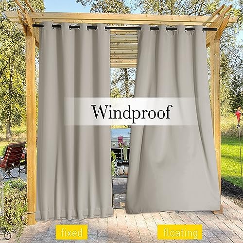 NICETOWN 2 PCs Waterproof Outdoor Curtains - Image 5