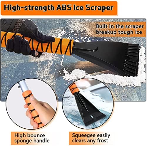 27" Snow Brush and Ice Scrapers - Image 4