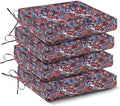 IPYNBAP Outdoor Chair Cushions Set of 4 -Waterproof Outdoor Seat Cushions by IPYNBAP