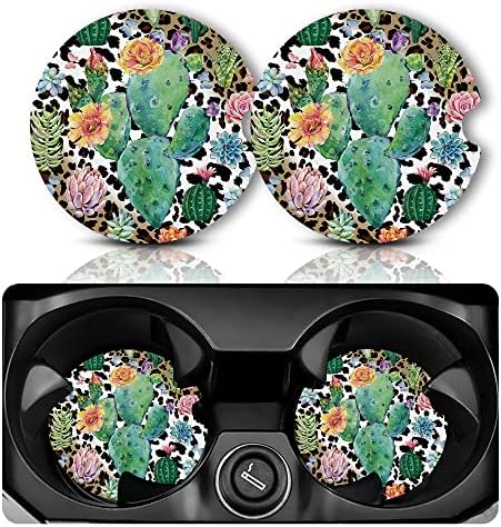 Yonlevres Car Coasters for Cup Holders, 2 Pack by Yonlevres