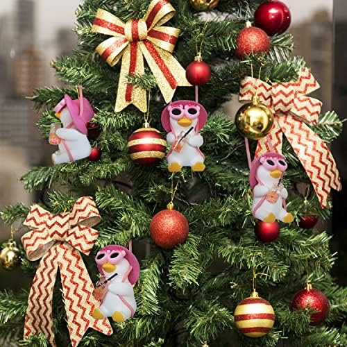 Pink Swinging Duck Car Hanging Ornament - Image 6