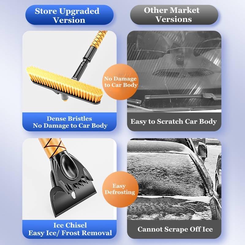 Multi-Functional Snow Brush Ice Scraper - Image 3