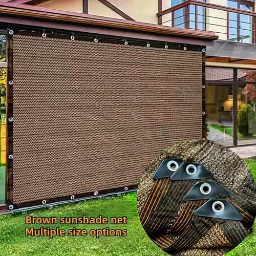 80% Sunblock Shade Cloth Net Resistant-6x20Ft Garden Shade Mesh - Image 3