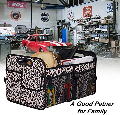 Femuar Car Trunk Organizer, Large Capacity Collapsible Trunk Storage - Image 6