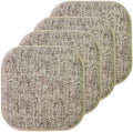 Sweet Home Collection Chair Cushion Memory Foam Pads Honeycomb Pattern Slip Non by SweetHomeCollection