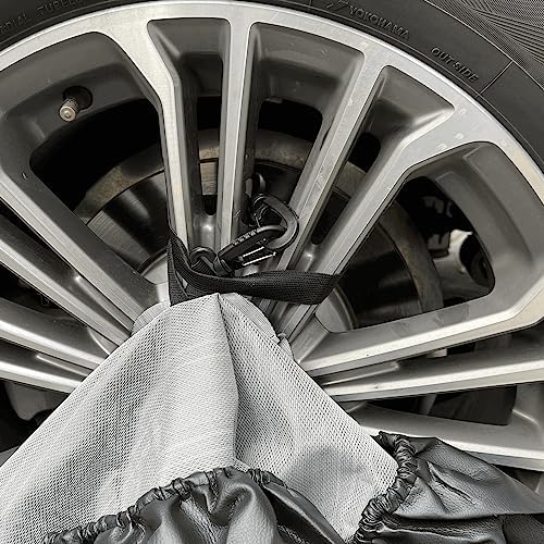 Spare Wheel Cover Leather Black - Image 5