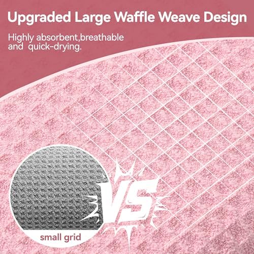 Mile High Life Golf Towel & Groove Brush Set, Microfiber Waffle-16 x24 - Image 2
